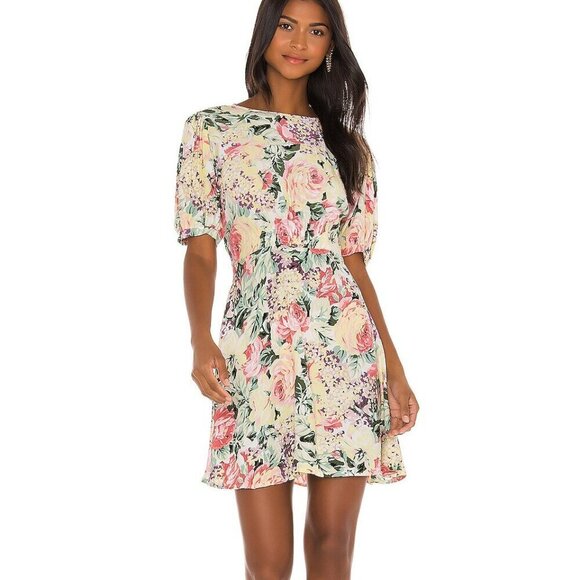 Faithfull the Brand Sidonie Floral Mini Dress 4 - Picture 1 of 12